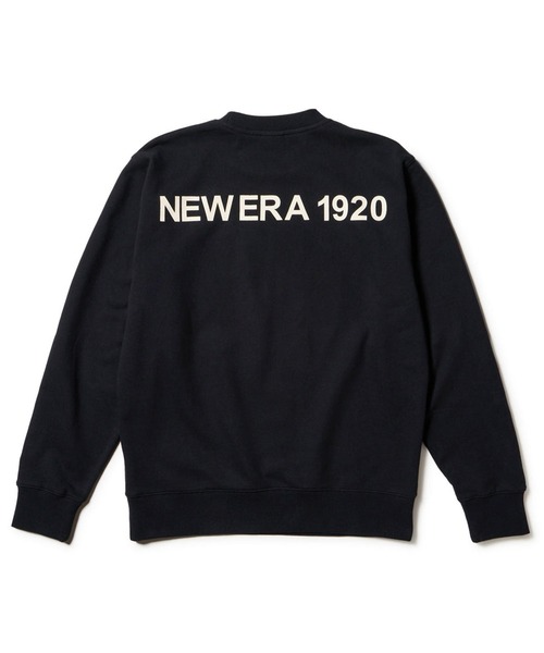 NEW ERA(ニューエラ)の「NEW ERA/ニューエラ 裏毛 スウェット クルーネック トレーナー 14682649/14682650/14682651(スウェット・メンズ・ホワイト/ブラック/グレー・M/2XL/XL/L)」の3枚目の写真