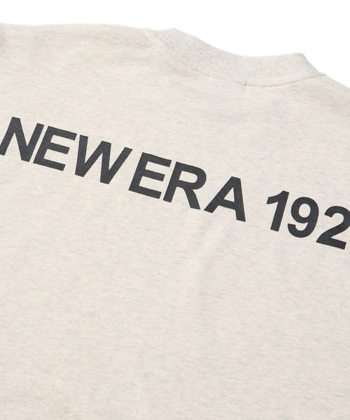 NEW ERA(ニューエラ)の「NEW ERA/ニューエラ 裏毛 スウェット クルーネック トレーナー 14682649/14682650/14682651(スウェット・メンズ・ホワイト/ブラック/グレー・M/2XL/XL/L)」の8枚目の写真