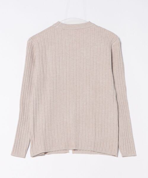 Lace Ladies(レースレディース)の「チョーカーネック スリット リブ ニット プルオーバー(ニット/セーター・レディース・ブラック/グレイッシュベージュ/モカ/ホワイト・FREE)」の5枚目の写真