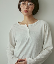 henly neck loose T / ヘンリーネックルーズT