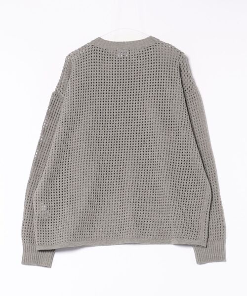 AJOBYAJO（アジョバイアジョ）の「AJOBYAJO/アジョバイアジョ/Total Logo Needle Sweater（ニット/セーター・レディース・カーキ・XL/L）」の7枚目の写真