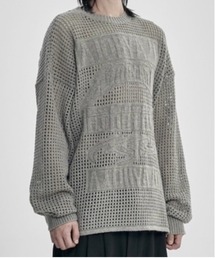 AJOBYAJO（アジョバイアジョ）の「AJOBYAJO/アジョバイアジョ/Total Logo Needle Sweater（ニット/セーター）」