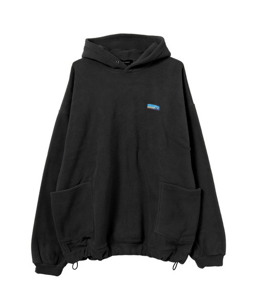 RAT EFFECT（ラットエフェクト）の「フリースサイドポケットフーディー（パーカー・キッズ・チャコールグレー/ブラック/カーキ・160/150/140/170/130）」の12枚目の写真