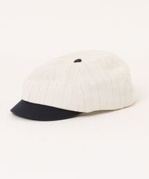 schott（ショット）の「【SCHOTT】ショット STRIPE CASQUETTE キャスケット ピンストライプ 夏でもかぶれる薄手のドライタッチ SC159（キャスケット）」