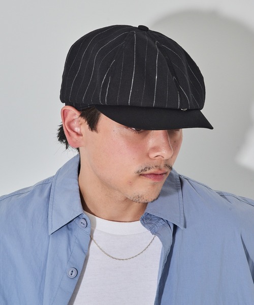 セール】【SCHOTT】ショット STRIPE CASQUETTE キャスケット ピン