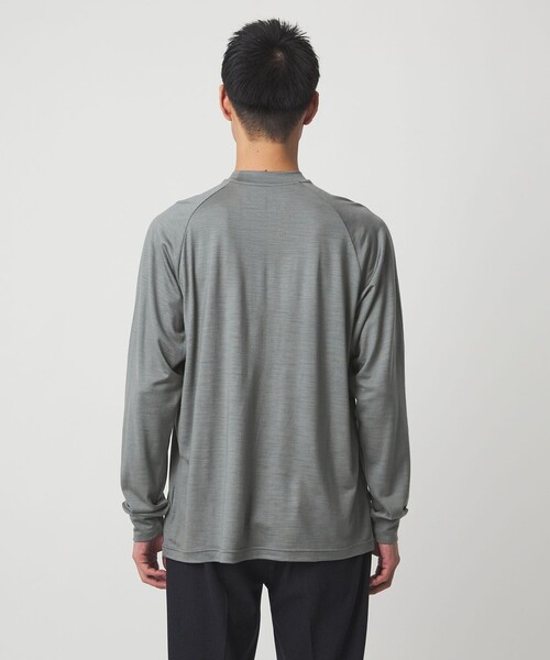 MARMOT(マーモット)の「【別注】<Marmot>GLR メリノウール ロングスリーブ Tシャツ(Tシャツ/カットソー・メンズ・ブラック/グレー系・XL/L/M)」の7枚目の写真