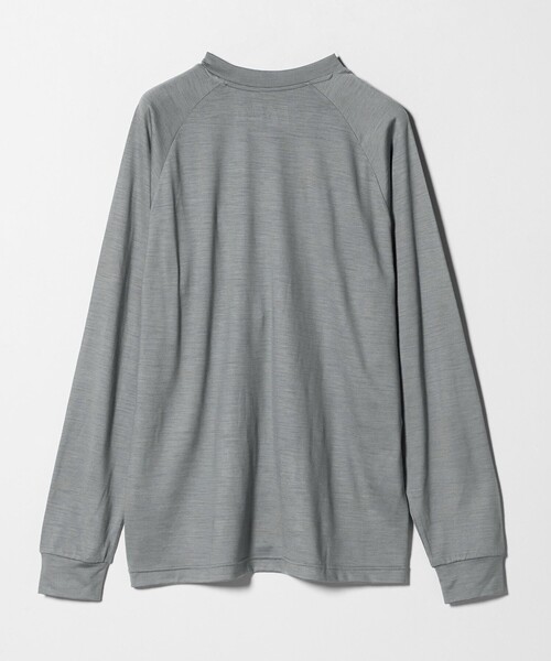MARMOT(マーモット)の「【別注】<Marmot>GLR メリノウール ロングスリーブ Tシャツ(Tシャツ/カットソー・メンズ・ブラック/グレー系・XL/L/M)」の9枚目の写真