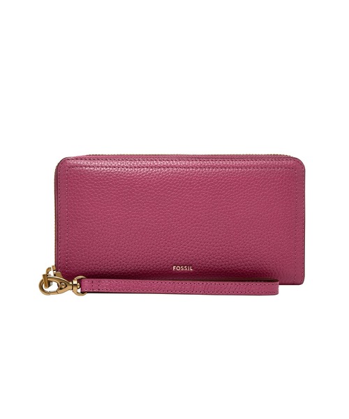 フォッシル クラッチバッグ レディース レザー ピンクSL7831658