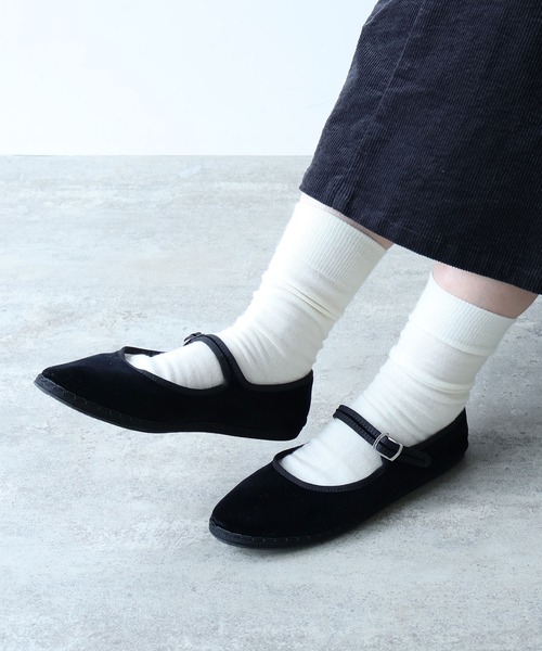 bulle de savon（ビュルデサボン）の「△Basic wool ソックス（ソックス/靴下・レディース・ブルー/ホワイト/レッド・FREE）」の11枚目の写真