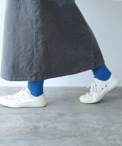 bulle de savon（ビュルデサボン）の「△Basic wool ソックス（ソックス/靴下・レディース・ブルー/ホワイト/レッド・FREE）」の4枚目の写真