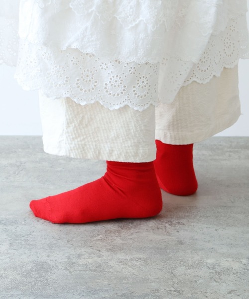 bulle de savon（ビュルデサボン）の「△Basic wool ソックス（ソックス/靴下・レディース・ブルー/ホワイト/レッド・FREE）」の14枚目の写真