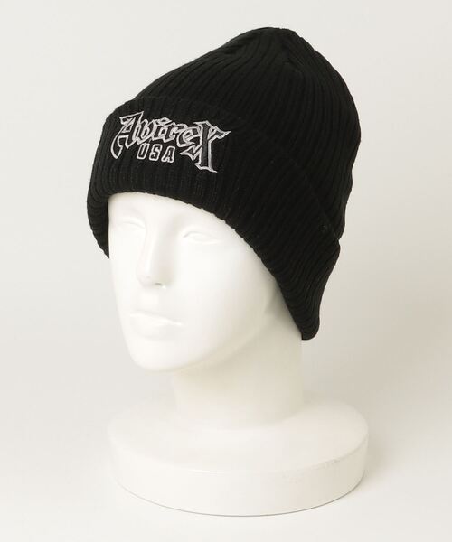 AVIREX（アヴィレックス）の「AVIREX/アヴィレックス / AX EX VARSITY BLOCK FONT KNIT WATCH / 81263200（ニットキャップ/ビーニー・メンズ・グレー/カーキ/ブラック/レッド・FREE）」の6枚目の写真