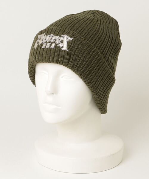 AVIREX（アヴィレックス）の「AVIREX/アヴィレックス / AX EX VARSITY BLOCK FONT KNIT WATCH / 81263200（ニットキャップ/ビーニー・メンズ・グレー/カーキ/ブラック/レッド・FREE）」の8枚目の写真