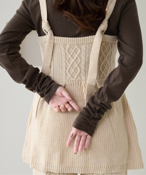 apres jour clair（アプレジュールクレア）の「【apres jour clair】プレート付きトップス（Tシャツ/カットソー・レディース・オレンジ系その他/アイボリー/ブラック/ブラウン系その他/ベージュ/オフホワイト/ピンク・X-LARGE/フリー）」の16枚目の写真