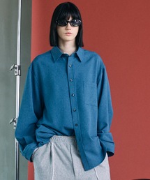 《UNISEX》Toro-washer Prime-Over Shirt/トロワッシャープライムオーバーシャツ【MAISON SPECIAL/メゾンスペシャル】