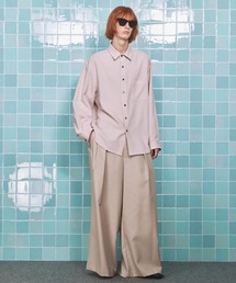 MAISON SPECIAL（メゾンスペシャル）の「《UNISEX》Toro-washer Prime-Over Shirt/トロワッシャープライムオーバーシャツ【MAISON SPECIAL/メゾンスペシャル】（シャツ/ブラウス）」