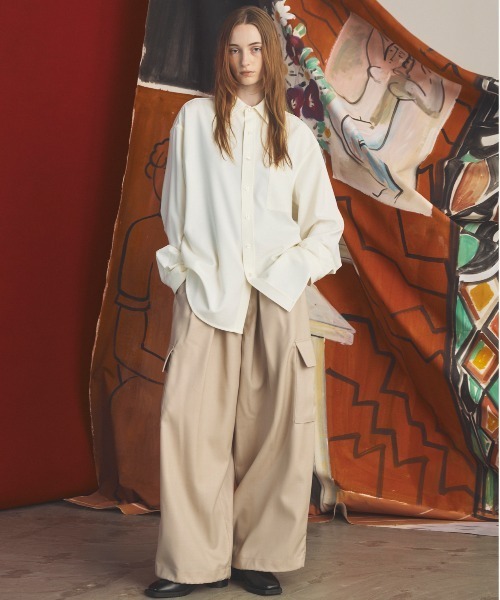 UNISEX Toro-washer Prime-Over Shirt — рубашка MAISON SPECIAL (унисекс)