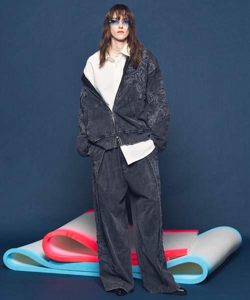 MAISON SPECIAL(メゾンスペシャル)の「《UNISEX》Toro-washer Prime-Over Shirt/トロワッシャープライムオーバーシャツ【MAISON SPECIAL/メゾンスペシャル】(シャツ/ブラウス・メンズ・ブラック/チャコールグレー/ピンク/オフホワイト/ブラウン/コーラルピンク/ラベンダー/パープル/サーモンピンク/ライトグリーン・0/1/2)」の19枚目の写真