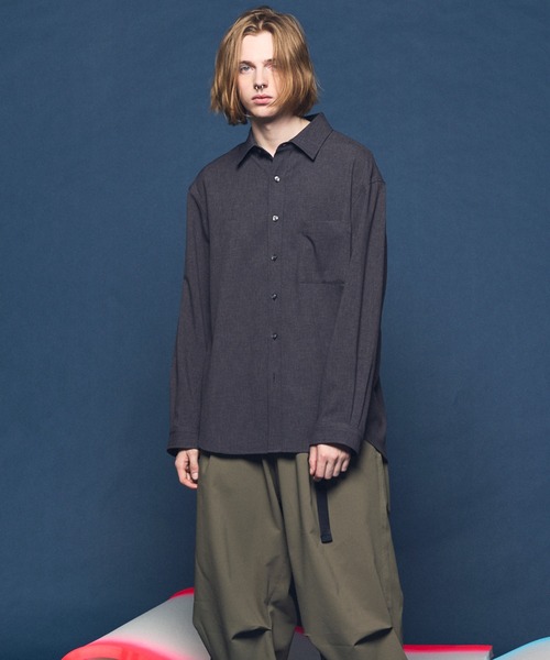 【新品】maisonspecial/CRUSHING WasherT-shirt Catch Washer Processing Prime-Over Crew Neck T-Shirt