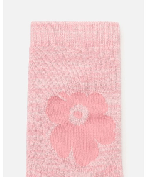marimekko（マリメッコ）の「【kioski】 Pirtti Unikko /  Socks（ソックス/靴下・レディース・ライトグレー/ライトピンク・34/37/40）」の5枚目の写真