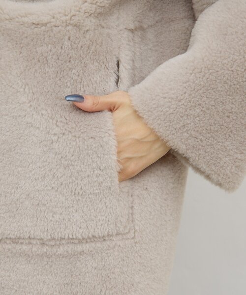 セール】【2way】リバーシブルフェイクムートンコート（その他アウター