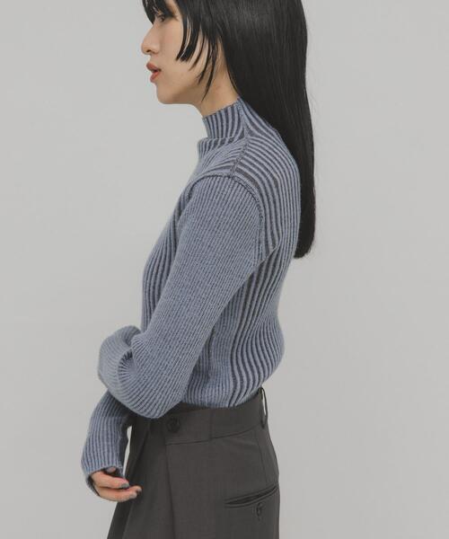 セール】illi ランダムRIBハイネックニット（ニット/セーター）｜KBF