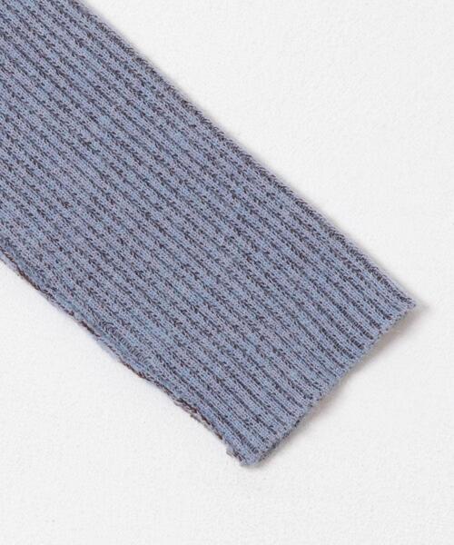 KBF（ケイビーエフ）の「illi　ランダムRIBハイネックニット（ニット/セーター・レディース・ブルー系その他/レッド系その他/グレー系その他/ホワイト系その他・ONE）」の18枚目の写真