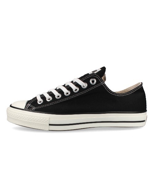 CONVERSE(コンバース)の「CONVERSE CANVAS ALL STAR J OX -MADE IN JAPAN- / コンバース キャンバス オールスター J OX -日本製- / 32167431(スニーカー・メンズ・ブラック・23cm/25.5cm/26cm/26.5cm/27cm/27.5cm/28cm/29cm/24.5cm/30cm/23.5cm/24cm/25cm)」の4枚目の写真