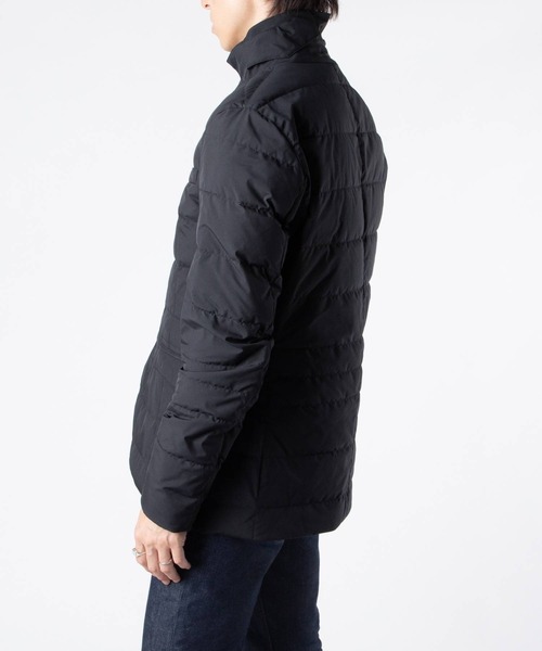 HERNO(ヘルノ)の「HERNO Laminar GORE-TEX INFINIUM WINDSTOPPER DOWN TAILORED JACKET ヘルノ ラミナー テイラード ダウンジャケット(ダウンジャケット/コート・メンズ・ブラック/ネイビー系1・48/52/46/50)」の3枚目の写真