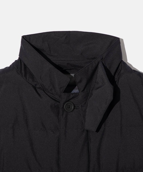 HERNO(ヘルノ)の「HERNO Laminar GORE-TEX INFINIUM WINDSTOPPER DOWN TAILORED JACKET ヘルノ ラミナー テイラード ダウンジャケット(ダウンジャケット/コート・メンズ・ブラック/ネイビー系1・48/52/46/50)」の9枚目の写真