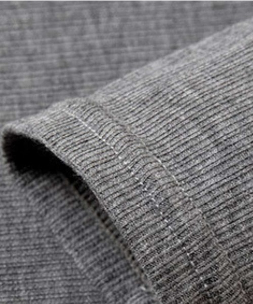 Forcement(フォースメント)の「インナーにも◎シンプルロンT(Tシャツ/カットソー・レディース・ホワイト/ブラック/ベージュ・FREE)」の5枚目の写真