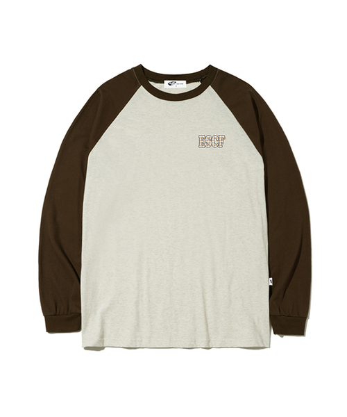 ESCAPEFROM（エスケープフロム）の「クールスウィティプリントロングスリーブ [2カラー]（Tシャツ/カットソー・レディース・ホワイト/ブラウン・MEDIUM/LARGE/SMALL）」の2枚目の写真