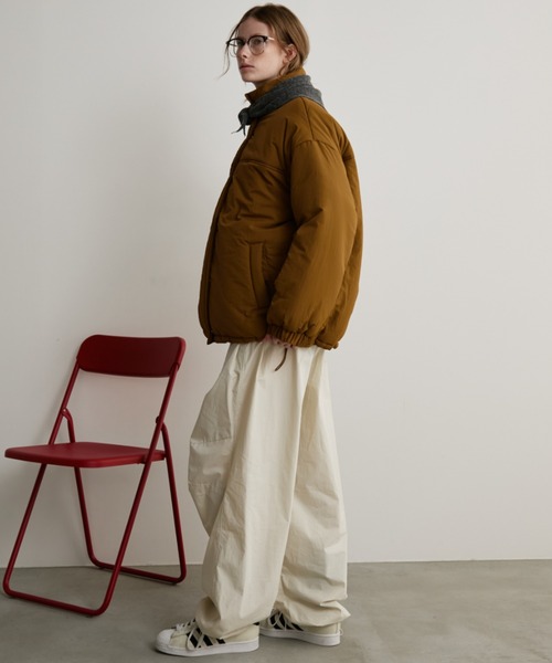 セール】中綿オーバーサイズコート / ブルゾン（ダウンジャケット