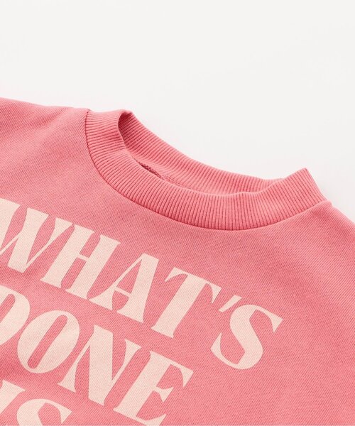 WEB限定/あったか】裏起毛ロゴスウェット セットアップ_ジュニア対応