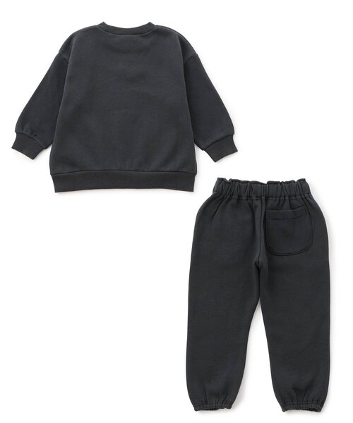 WEB限定/あったか】裏起毛ロゴスウェット セットアップ_ジュニア対応