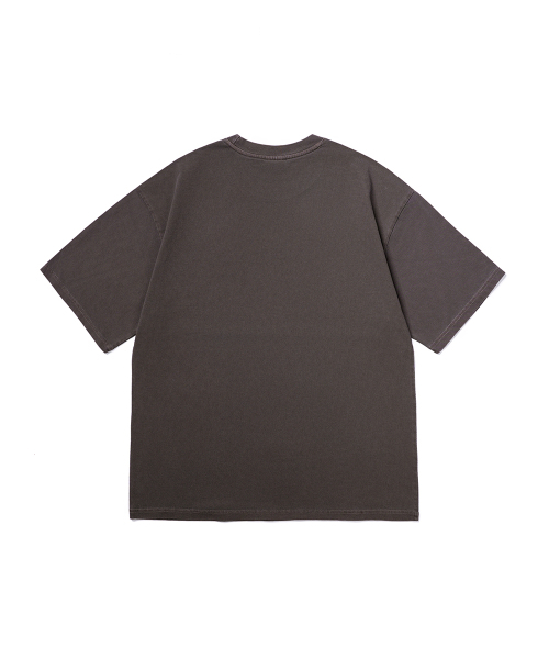 GAKKAI UNIONS(ガッカイユニオンズ)の「ペンギンシンドロームピグメント半袖Tシャツブラウン(Tシャツ/カットソー・レディース・その他・MEDIUM/LARGE)」の3枚目の写真