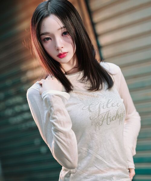 GILAARCHIVE（ギラアーカイブ）の「STAR WING SHEER LONG SLEEVE_WH（Tシャツ/カットソー・レディース・その他・FREE）」の7枚目の写真