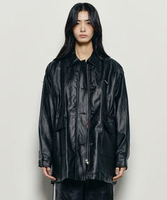 UNISEX》Sheep Leather Prime-Over Ulster Coat/シープレザープライム