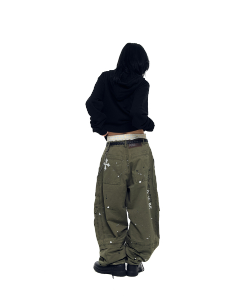 AKM CROS2 Zip-Up Hoodie (Black)（パーカー）｜AAKAM（アーカム）の