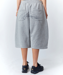 SCRIPT SWEAT PANTS [GRAY]