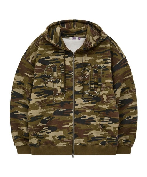 HOODHOOD(フッドフッド)の「【UNISEX】HOODHOOD/アップリケジップパーカー(パーカー・レディース・グレー/その他1・LARGE/MEDIUM)」の15枚目の写真