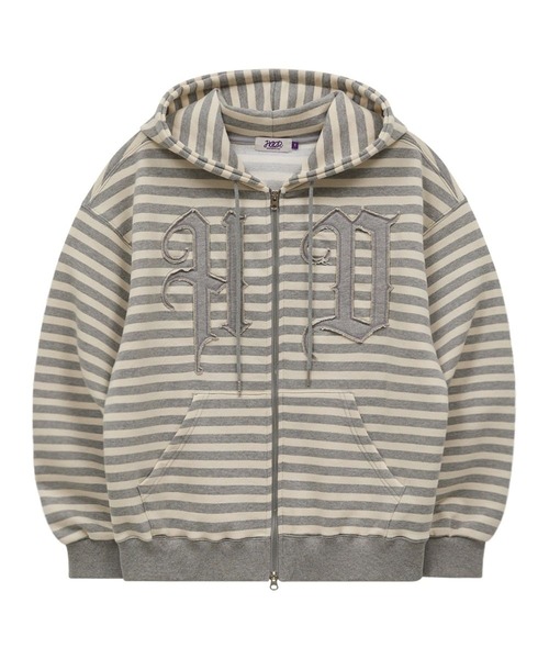 HOODHOOD(フッドフッド)の「【UNISEX】HOODHOOD/アップリケジップパーカー(パーカー・レディース・グレー/その他1・LARGE/MEDIUM)」の18枚目の写真