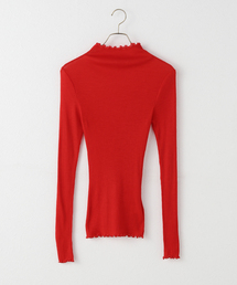 TOURNON/トゥルノン WOOL SHEER RIB BOTTLENECK 25AWCS030