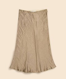 BROOKS BROTHERS（ブルックスブラザーズ）の「ビスコースレーヨン　シャイニーゴールド　ミモレスカート（スカート）」