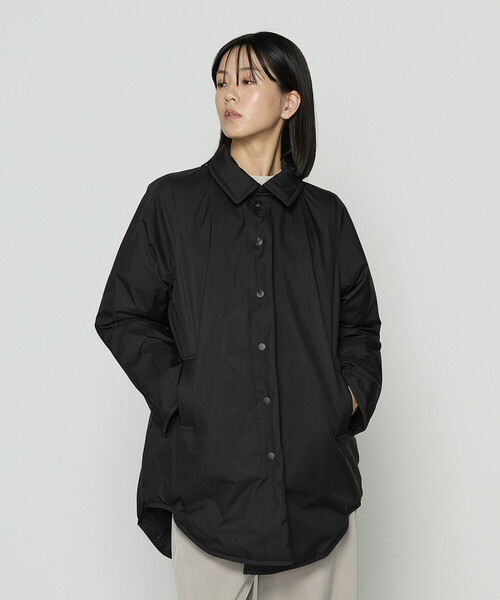 Gabardine K.T(ギャバジンケーティー)の「ステンカラー ダウン コート(ダウンジャケット/コート・レディース・ブラック/ベージュ・9号)」の12枚目の写真