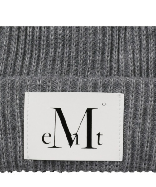 MUCENT(ムセント)の「【日本未発売/WEB限定】MUCENT(ムセント)/ロング ニット ビーニー ニット帽/BOOT LONG KNIT BEANIE(ニットキャップ/ビーニー・レディース・ブラック/アイボリー/グレー・FREE)」の6枚目の写真