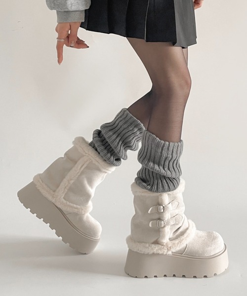 ugg ムートンブーツ レッグウォーマー レッグウォーマーファームートン