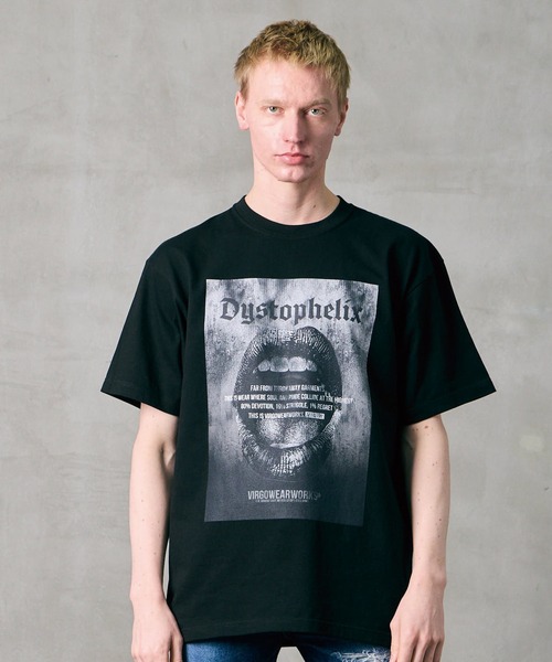 VIRGOwearworks（ヴァルゴウェアワークス）の「LIPS FILM GRAPHIC TEE（Tシャツ/カットソー・メンズ・ホワイト/ブラック・2/3/4/5）」の2枚目の写真