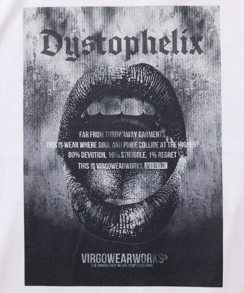VIRGOwearworks（ヴァルゴウェアワークス）の「LIPS FILM GRAPHIC TEE（Tシャツ/カットソー・メンズ・ホワイト/ブラック・2/3/4/5）」の13枚目の写真