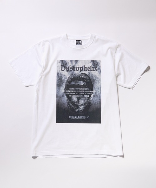 VIRGOwearworks（ヴァルゴウェアワークス）の「LIPS FILM GRAPHIC TEE（Tシャツ/カットソー・メンズ・ホワイト/ブラック・2/3/4/5）」の4枚目の写真